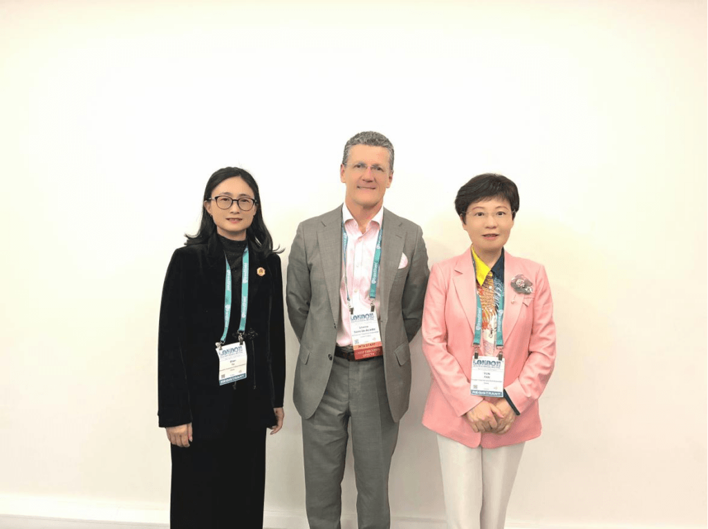 富申集团董事长赴伦敦参加世界知识产权顶级年会，推进知识产权评估领域国际合作
